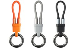 Lot de 30 Câble USB-C - 4Smarts Porte Clé - 30 cm - Gris