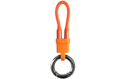 Lot de 30 Câble USB-C - 4Smarts Porte Clé - 30 cm - Gris
