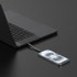 Lot de 30 Câble USB-C - 4Smarts Porte Clé - 30 cm - Gris