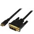 Câble mini HDMI vers DVI-D - StarTech - 2 m - Noir