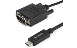 Câble USB-C vers DVI-D mâle - StarTech - 1 m - Noir