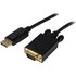Câble DisplayPort 1.2 vers VGA Actif - StarTech - 1,8 m - Noir