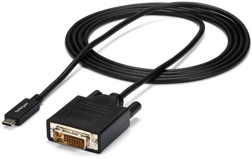 Câble USB-C vers DVI-D mâle - StarTech - 2 m - Noir