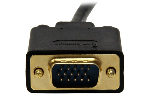 Câble DisplayPort 1.2 vers VGA Actif - StarTech - 1,8 m - Noir