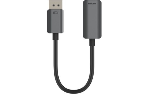 Câble DisplayPort vers HDMI - Belkin - 22 cm - Noir