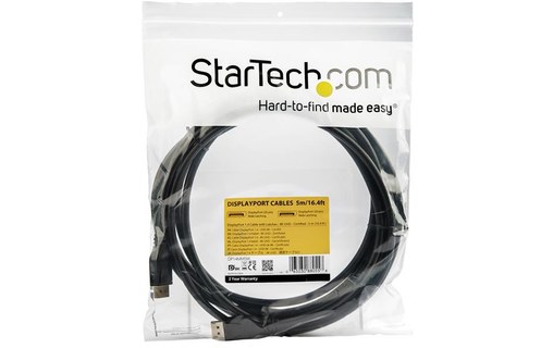 Câble DisplayPort 1.4 8K @ 60Hz - StarTech - 5 m - Noir