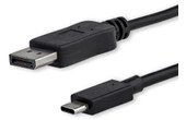 Câble DisplayPort 1.2 vers USB-C - StarTech - 1 m - Noir