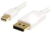 Câble Mini DisplayPort 1.2 vers DisplayPort - StarTech - 2 m - Blanc