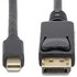 Câble Mini DisplayPort 1.2 vers DisplayPort - StarTech - 1,8 m - Noir