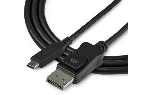 Câble DisplayPort 1.4 vers USB-C - StarTech - 1 m - Noir