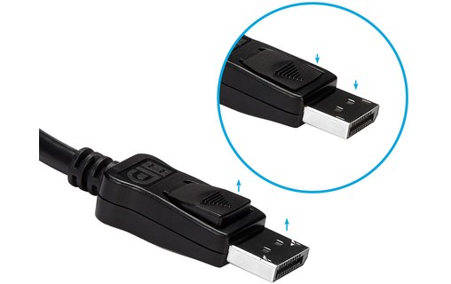 Adaptateur vidéo StarTech - HDMI vers DisplayPort - Femelle / Mâle