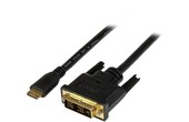Câble mini HDMI vers DVI-D - StarTech - 1 m - Noir