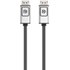 Belkin F2CD000BT3M câble DisplayPort 3 m Noir, Argent