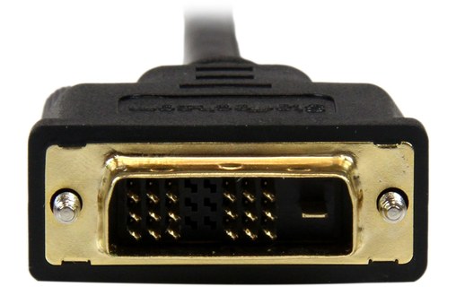 Câble mini HDMI vers DVI-D - StarTech - 2 m - Noir