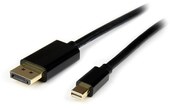 Câble Mini DisplayPort 1.2 vers DisplayPort - StarTech - 4 m - Noir