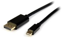 Câble Mini DisplayPort 1.2 vers DisplayPort - StarTech - 4 m - Noir