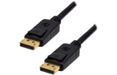 Câble DisplayPort 1.2 4K @ 60Hz - MCL - 3 m - Noir