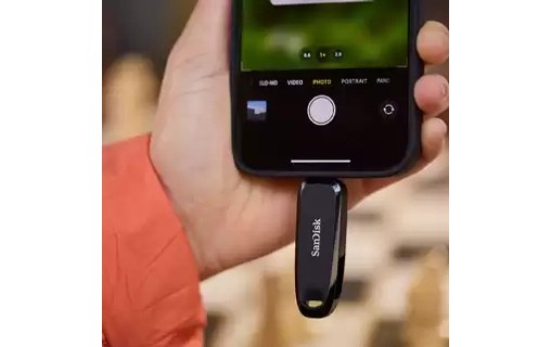 Clé USB-C SanDisk Phone Drive pour Android 64 Go - Noir - USB 3.2