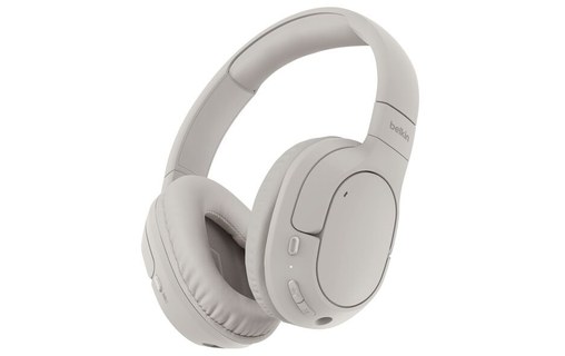 Casque gaming sans fil Belkin AUD009HQSA, Sable - Bluetooth