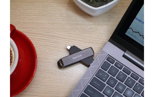 Clé USB-C et USB-A SanDisk Extreme PRO Dual Drive 1 To - Noir - USB 3.2