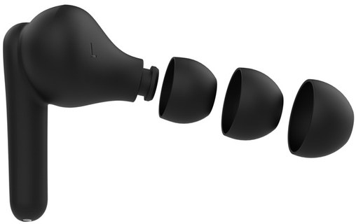 Écouteurs sans fil Belkin SoundForm Rhythm, Noir - Bluetooth