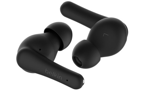 Écouteurs sans fil Belkin SoundForm Rhythm, Noir - Bluetooth