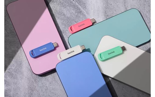 Clé USB-C SanDisk Phone Drive 512 Go - Bleu - USB 3.2