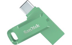 Clé USB-C et USB-A SanDisk Ultra Dual Drive Go - Absinthe Green 128 Go - Vert