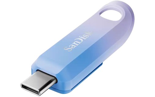 Clé USB-C SanDisk Creator 512 Go - Bleu, Lilas - USB 3.2
