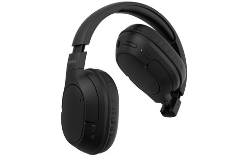 Casque gaming sans fil Belkin AUD009HQBK, Noir - Bluetooth