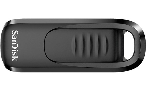 Clé USB-C SanDisk Ultra Slider 512 Go - Noir - USB 3.2