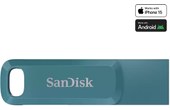 Clé USB-C et USB-A SanDisk Ultra Dual Drive Go 1 To - Turquoise - USB 3.2