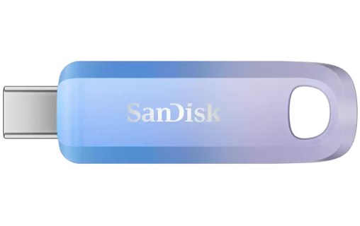 Clé USB-C SanDisk Creator 512 Go - Bleu, Lilas - USB 3.2