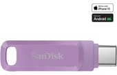 Clé USB-C et USB-A SanDisk Ultra Dual Drive Go 1 To - Lavande - USB 3.2