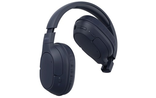 Casque gaming sans fil Belkin AUD009HQBL, Bleu - Bluetooth