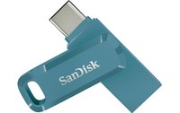 Clé USB-C et USB-A SanDisk Ultra Dual Drive Go 128 Go - Bleu - USB 3.2