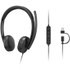 Micro-casque Lenovo VoIP Headset 5000 Stéréo - Noir - USB-C