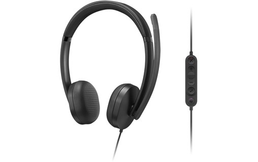 Micro-casque Lenovo VoIP Headset 5000 Stéréo - Noir - USB-C