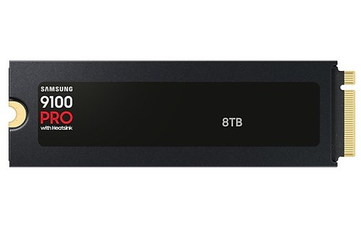 Samsung 9100 PRO 8 To - SSD M.2 2280 NVMe PCIe 5.0 TLC avec dissipateur