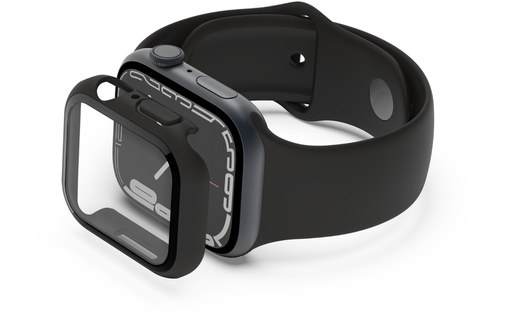 Coque pour Apple Watch SE|9|8|7|6|5|4 44 mm - Belkin ScreenForce - Noir