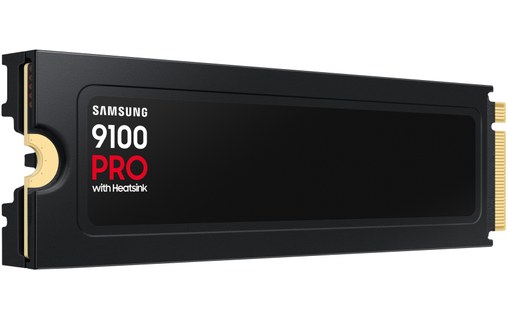 Samsung 9100 PRO 1 To - SSD M.2 2280 NVMe PCIe 5.0 TLC avec dissipateur