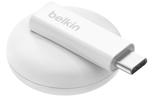 Chargeur USB-C pour Apple Watch - Belkin BoostCharge - Blanc