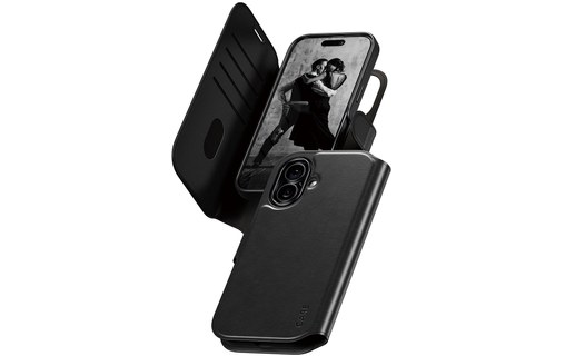 Étui à rabat MagSafe pour iPhone 17 - PanzerGlass Care Tango - Noire