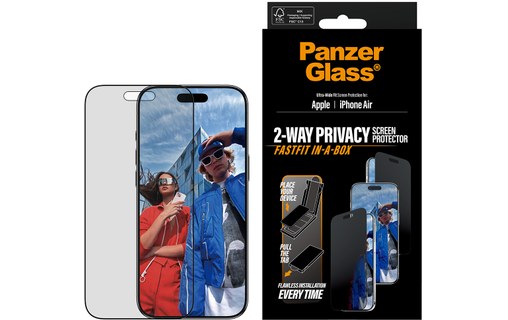 Protection d'écran pour iPhone Air - PanzerGlass Privacy Screen