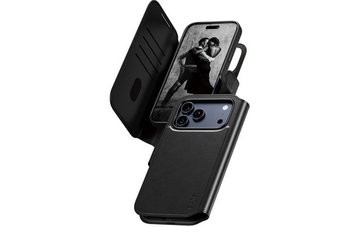 Étui à rabat MagSafe pour iPhone 17 Pro Max - PanzerGlass Care Tango - Noire