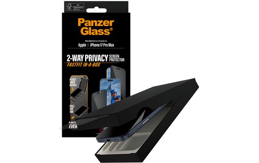 Protection d'écran pour iPhone 17 Pro Max - PanzerGlass Privacy Screen