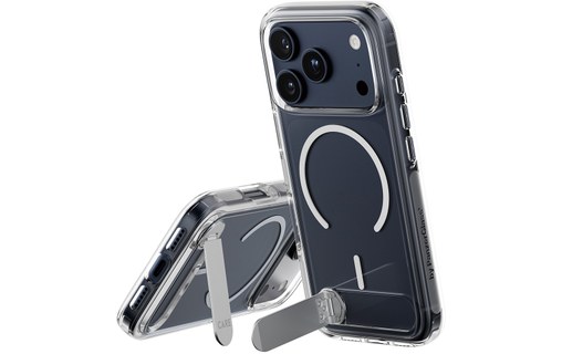 Coque MagSafe pour iPhone 17 Pro - PanzerGlass Care Kickstand - Transparente