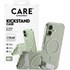 Coque MagSafe pour iPhone 17 - PanzerGlass Care Kickstand - Transparente