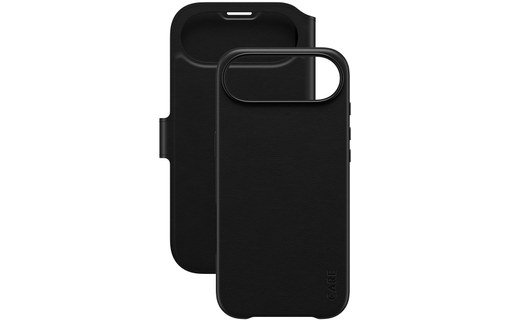 Étui à rabat MagSafe pour iPhone Air - PanzerGlass Care Tango - Noire