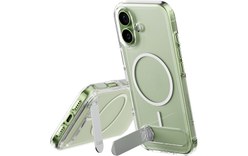 Coque MagSafe pour iPhone 17 - PanzerGlass Care Kickstand - Transparente